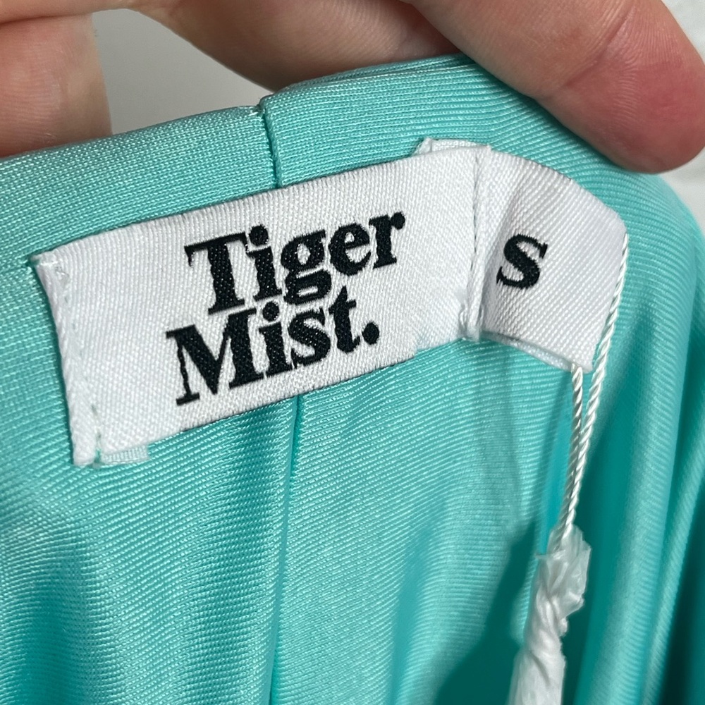 NWT Tiger Mist Ethan Bodycon Dress Teal Blue - Picture 15 of 16